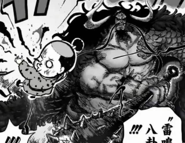 路飞|海贼王1049话：桃之助的主角光环比路飞还强，瞬间觉醒，凯多泪目