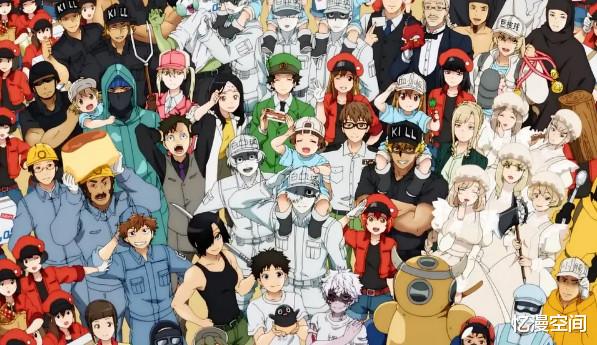 |拟人化的细胞小可爱,尽心尽力地守护着我们