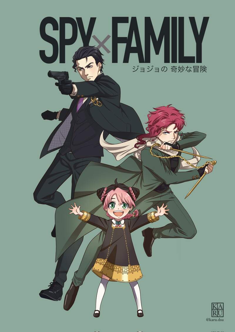 間諜過家家|當各動畫作品Cosplay起《間諜過家家》這一家子會是怎樣？