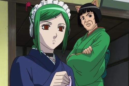 银魂|《银魂》中的凯瑟琳，一个被登势婆婆当做女儿的角色