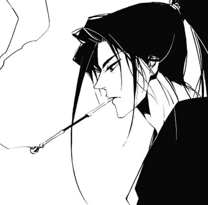 |动漫男头| 黑白帅气动漫男生头像