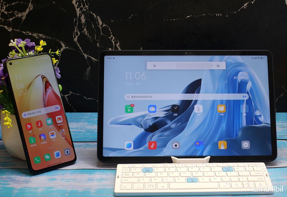 微信|打破屏幕边界,ColorOS 12跨屏互联连接手机与OPPO平板