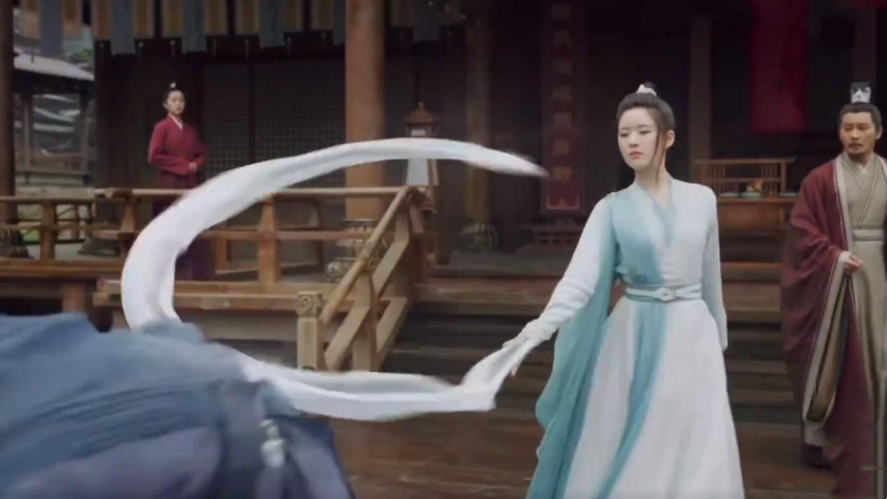 刘亦菲|同是拍打戏，将赵露思baby和刘亦菲放在一起对比，差距就出来了