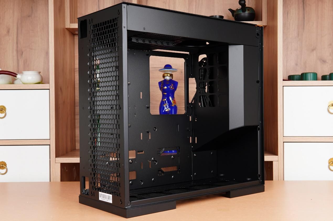 空调|简约、内敛、奢华,几何未来Model8 黑金达摩限定版装机分享