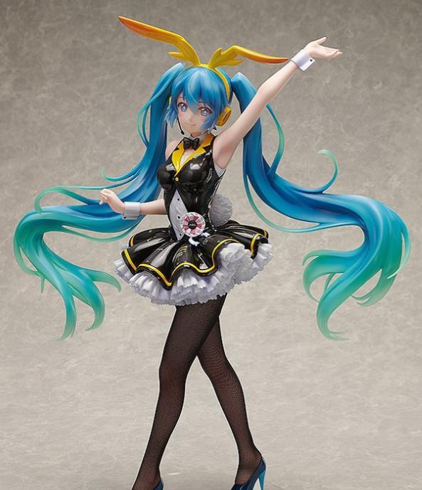 手办|终于等到再版的超大比例初音未来兔女郎手办让粉丝心动的葱娘