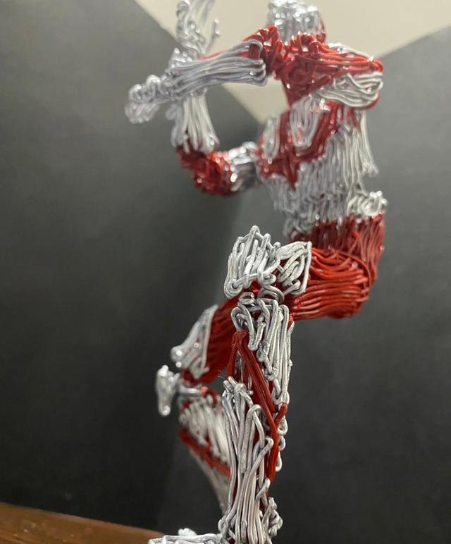 模型|铁丝制作可动奥特曼模型