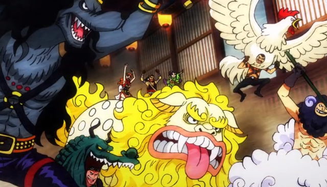 弗兰奇|海贼王1019集：小身体，大谋略，小玉比九侠靠谱，弗兰奇秒杀笹木