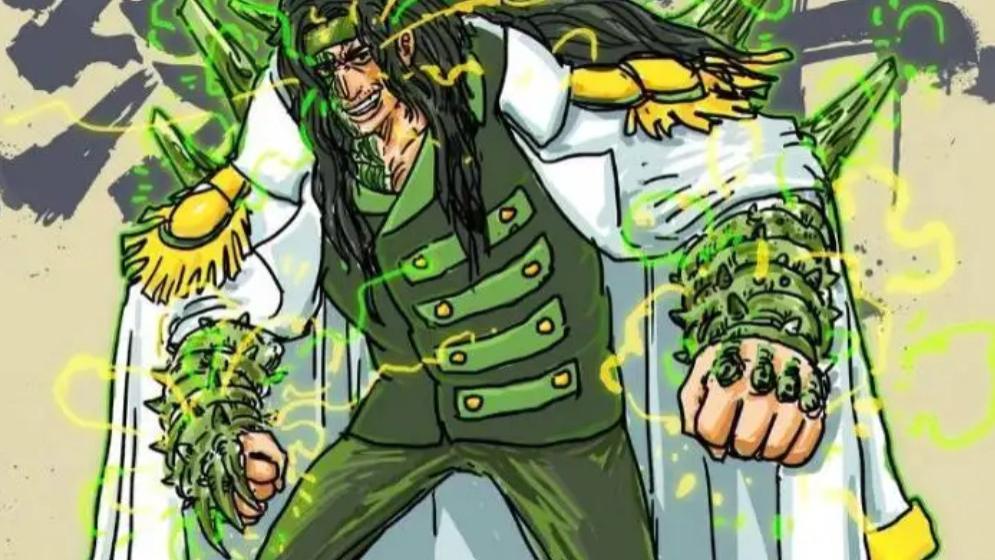 海贼王|海贼王：绿牛凭什么直接成为海军总部的第四名大将？