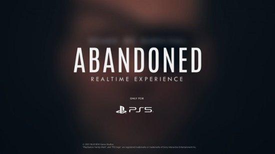 公布近两年后 PS5独占恐怖游戏《废弃》仍未推出
