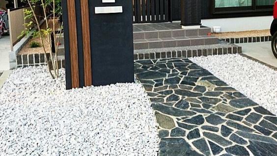 庭院地面不知道怎么铺？我们不妨试试这样铺