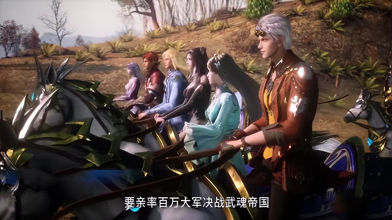 小舞|斗罗:嘉陵关战役中雪崩拿出王的气息,力压唐三,小舞跑出罗圈腿