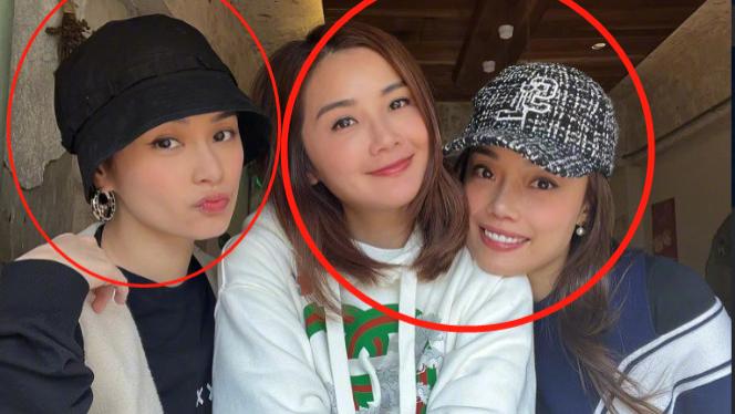 阿Sa|英皇女星聚会，容祖儿现经典抱团动作，阿Sa受用，阿娇暗自神伤！