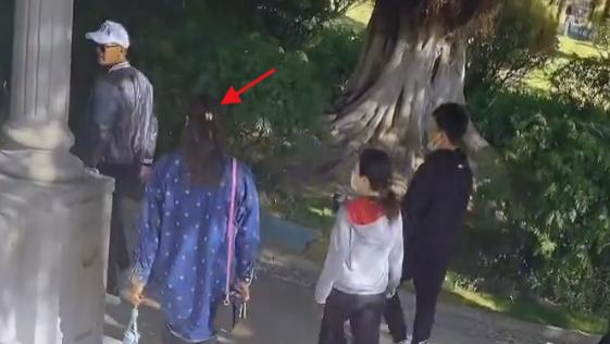 谢杏芳|林丹逛公园热情与网友打招呼，在老婆面前却是一副大男人做派