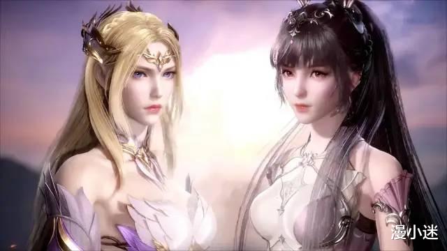 小舞|《斗罗》小舞和千仞雪换上现代装，同样是黑色，却穿出了不同味道