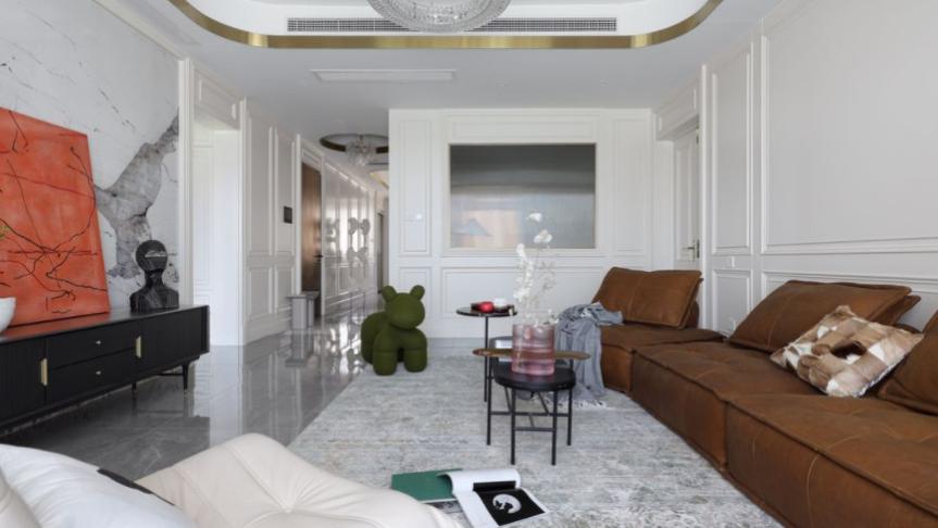 170平的轻奢风家中，藏着两个小公主的“童趣乐园”，好温馨