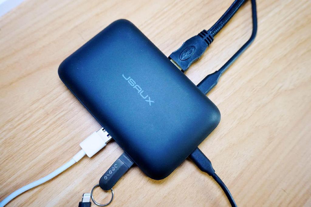 笔记本|出差一族的福音,多接口随意拼接,JSAUX收纳式扩展坞实测