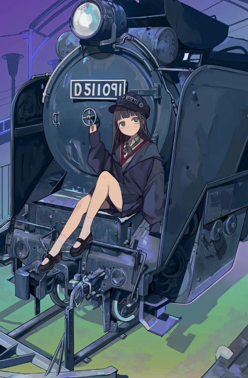 画师|动漫美图:日本画师ときわた的插画作品