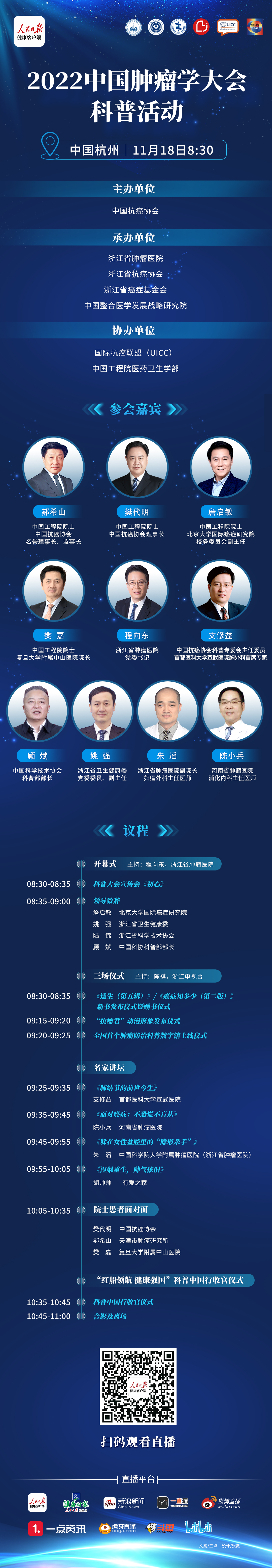 肿瘤防治、科普先行，2022中
