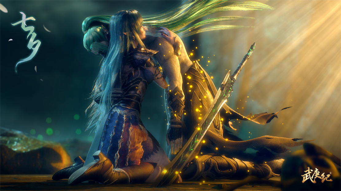 守鹤|国漫七夕佳节海报公布，唐三小舞没有入选，他将发糖变成了发刀