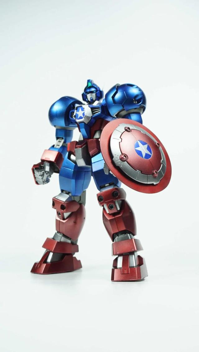 高达|「佳作」沙煲咁大的拳头——美国队长高达