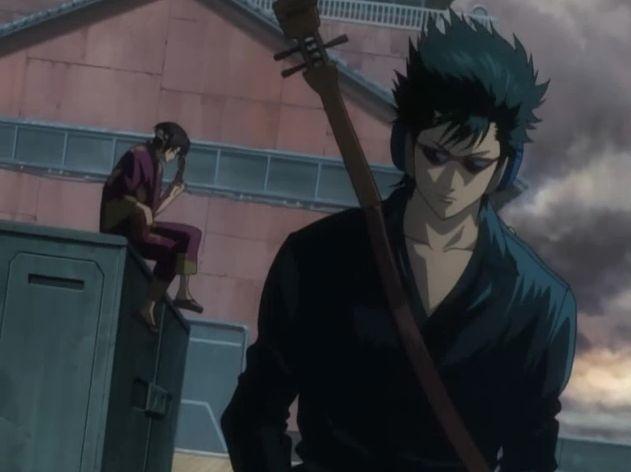 银魂|《银魂》中的河上万齐,一个用三味线进攻的奇葩老铁