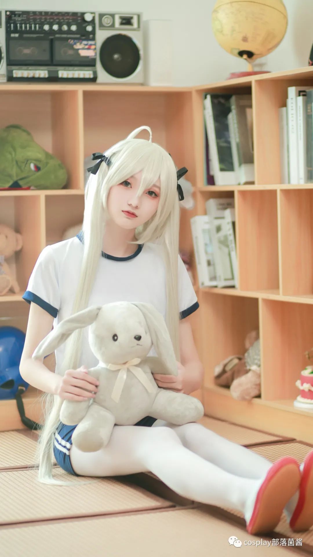 |cos：穹妹体操服cos正片@焰酱