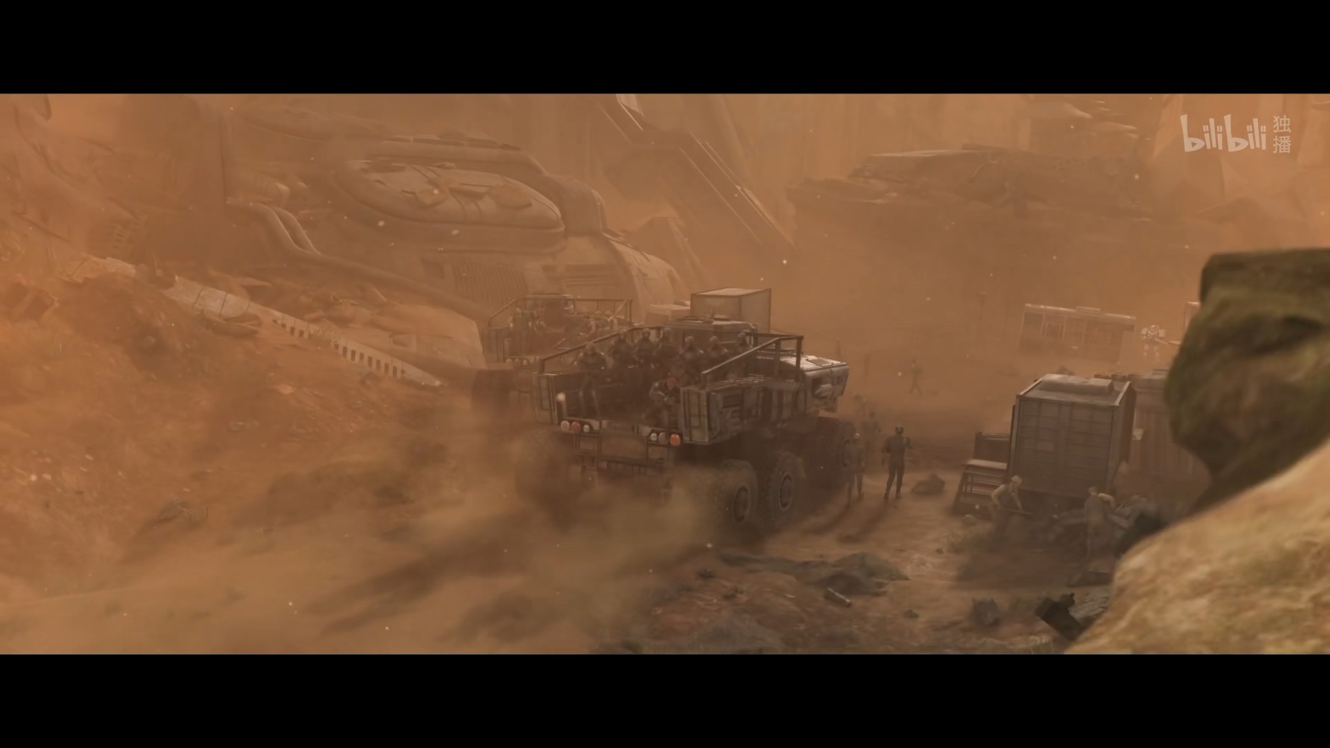 冉冰|《灵笼》｜第一话 猎荒者小队历经艰难成功找寻能源；副队长冉冰和队长马克互生情愫