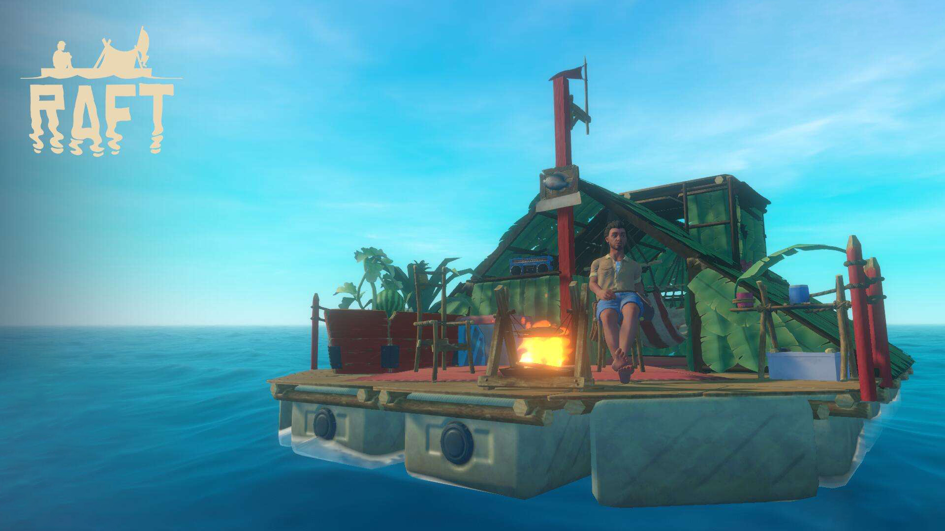 《Raft》：画风可爱的生存沙盒游戏