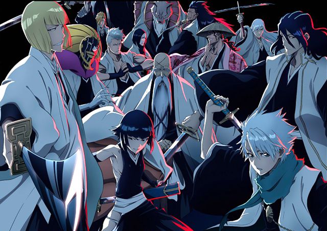 新視覺|《死神：千年血戰篇》新視覺圖，護庭十三隊VS無形帝國，10月放送