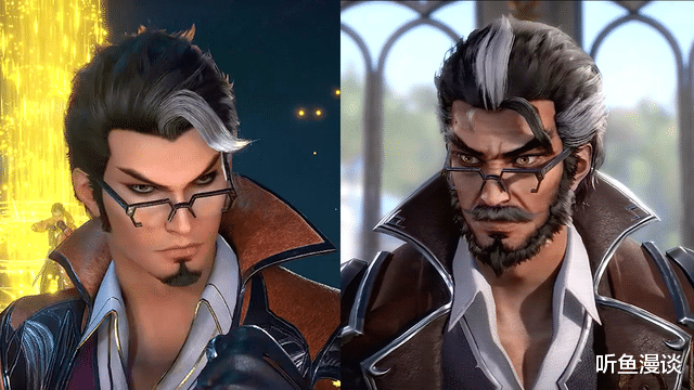 唐昊|斗罗大陆：老一辈角色颜值变化，男士变糟老头子，女生完全逆生长