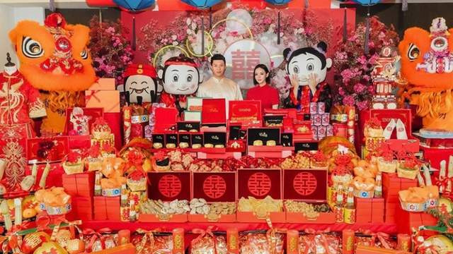 何猷君|恭喜！著名名媛二婚在即，举行过大礼仪式，未婚夫送出近千万贺礼