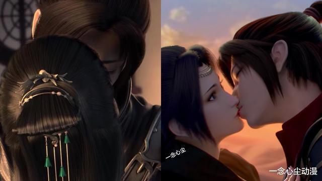 萧炎|斗破：萧炎和薰儿接吻，同款小树林拥抱，云韵出局美杜莎强势上位