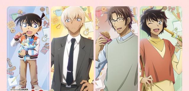 安室透|柯南休息时间新周边,世良昴哥开心吃甜品,只有安室透笑不出来