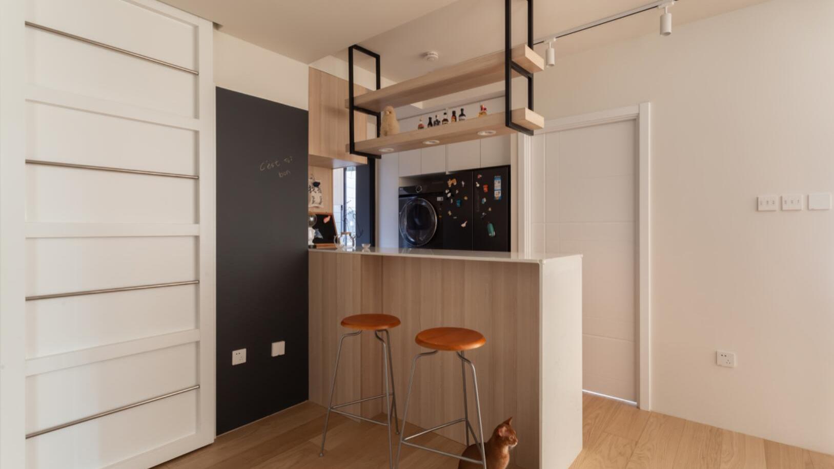 看了她家，才知道什么叫实用，80㎡的户型，看不见一丝的浪费