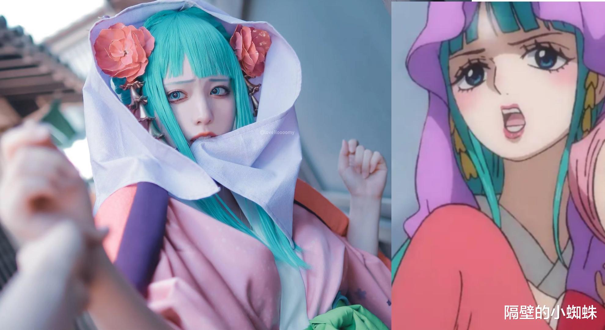 蜘蛛|海贼王：还原度超高的cos！蕾贝卡性感，日和很美，明哥太嚣张