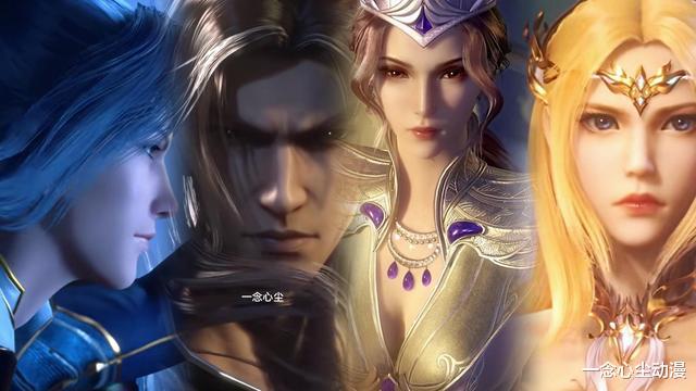 acgn漫评|斗罗：已经曝光的四个神，天使神颜值高还丰满，修罗神虽丑但很强