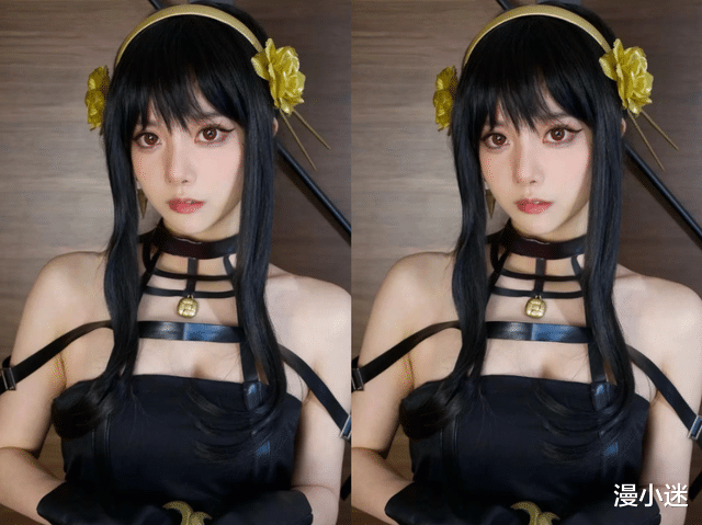 间谍过家家|间谍过家家:高颜值美女COS荆棘公主,相似度爆表,是心动的感觉