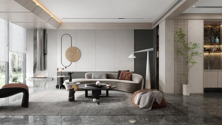 几何·艺术·家！现代风格|珠海翠湖香山家居设计案例