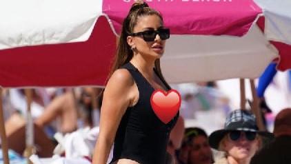 斯科蒂·皮蓬|46岁皮蓬前妻海边度假，身材火辣，已正式进入成人行业，日薪曝光