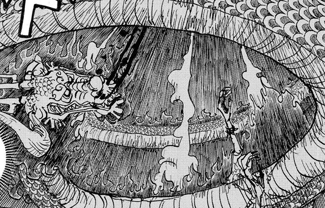 漫画|海贼王1050：漫画细节透露，两位四皇存活，大妈赋予岩浆灵魂