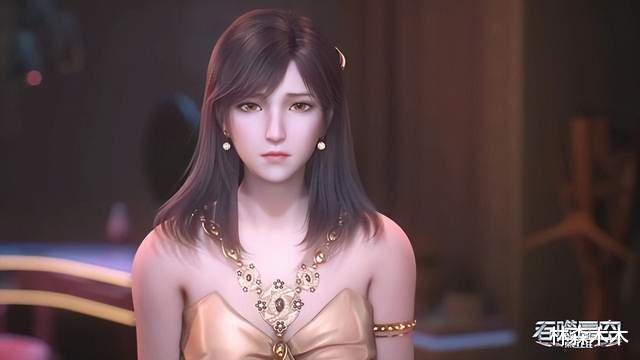 吞噬星空|吞噬星空：徐欣跟罗峰已同居，金色紧身礼服勾勒出完美身材曲线