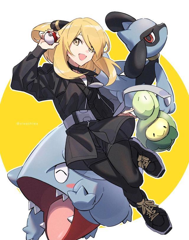 萝莉|宝可梦：萝莉竹兰官方造型公开轻松抱起圆陆鲨白菜姐天生神力