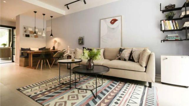 76㎡小户型坚持只刷漆不造型，全屋反而大气倍增，太漂亮了