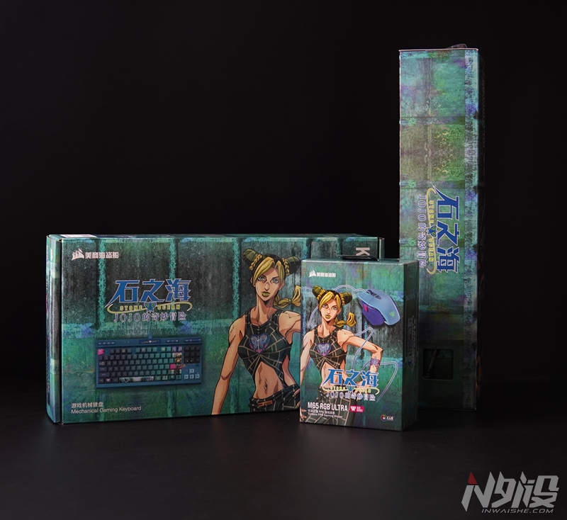 jojo的奇妙冒险|美商海盗船 X JOJO的奇妙冒险 - 石之海联名外设图赏