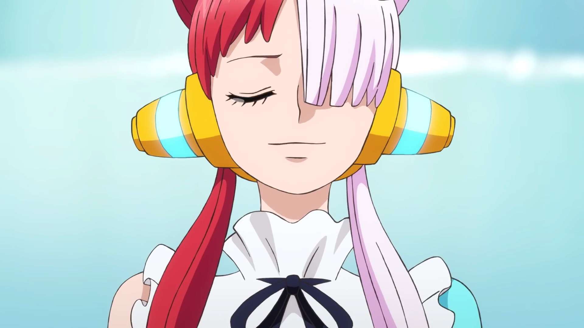 海贼王|海贼王:乌塔设定图公开,笑容和红发一模一样,难道说是亲生的?