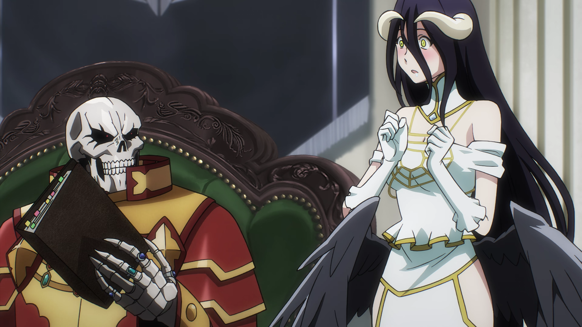 overlord4|《overlord4》真穷，要是经费全部用在雅儿贝德身上就好了，滑稽