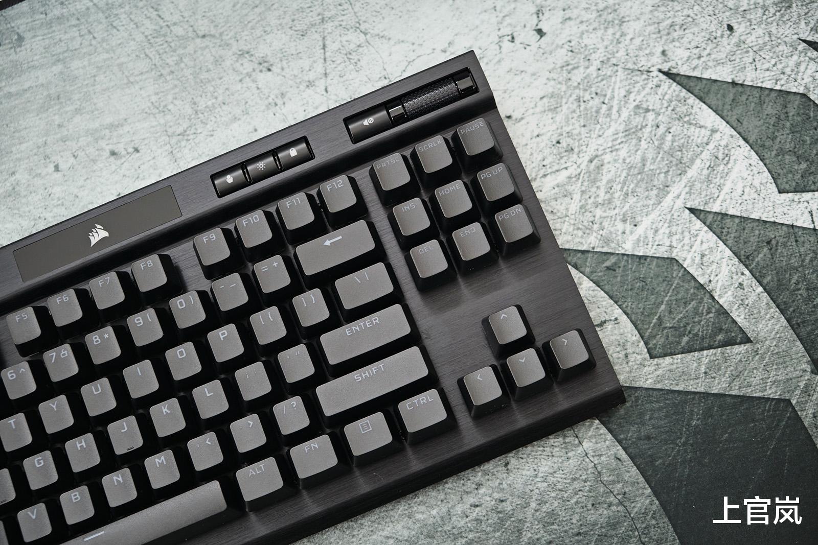 美商海盗船|硬核电竞唯快不破，美商海盗船K70 RGB TKL OPX光轴机械键盘