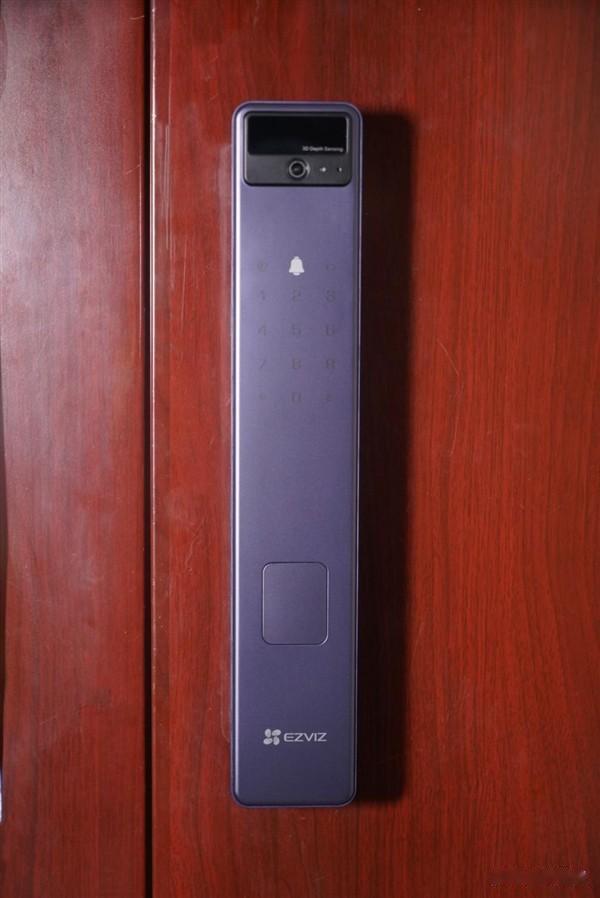 AMD|3D刷脸开门 告别指纹痛苦!萤石极光人脸视频锁Y3000FV图赏