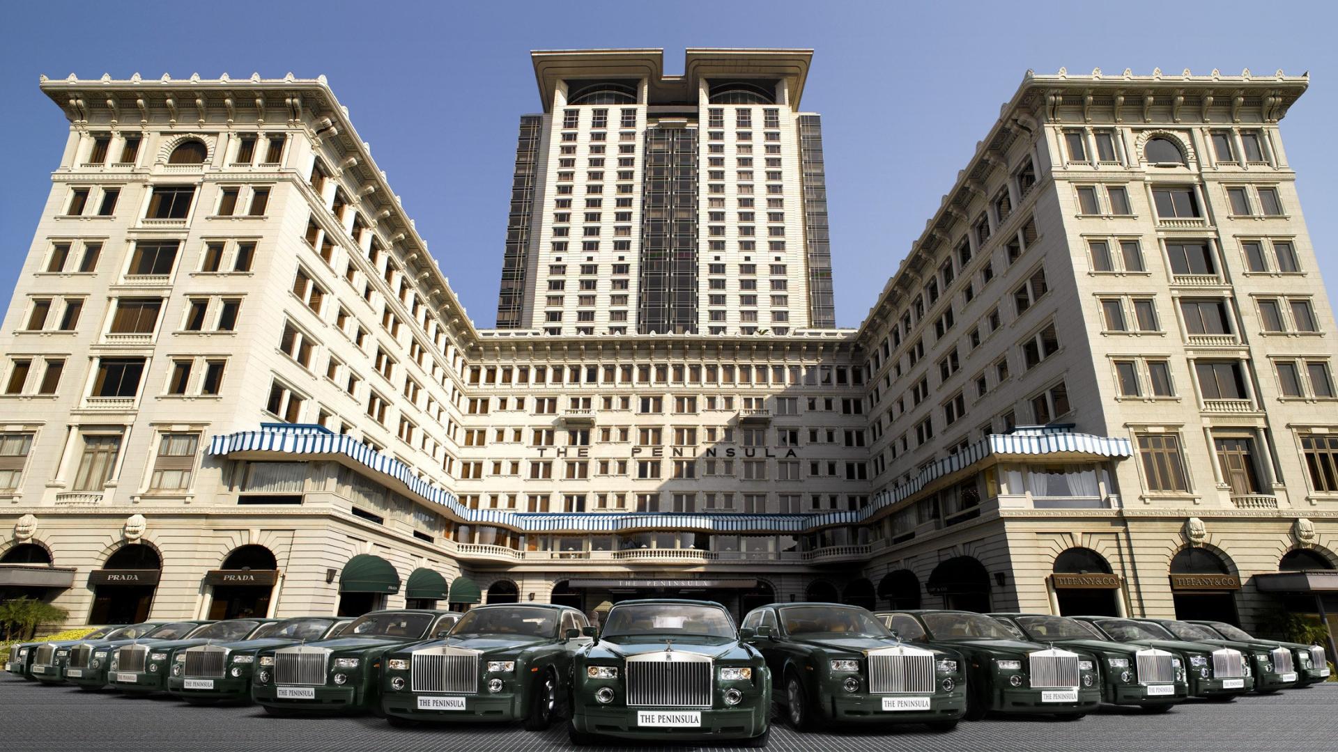 香港|中国奢华酒店04：香港半岛酒店，拥有全球最大的劳斯莱斯车队