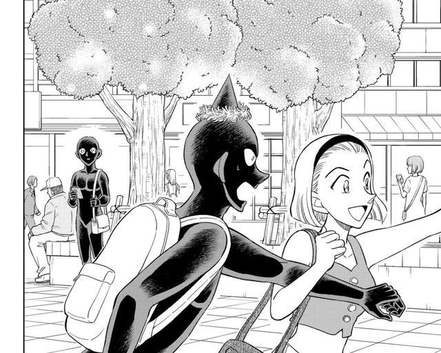 |犯泽先生最新漫画笑点密集，大玩原作梗，贝姐给小黑剪了小兰发型